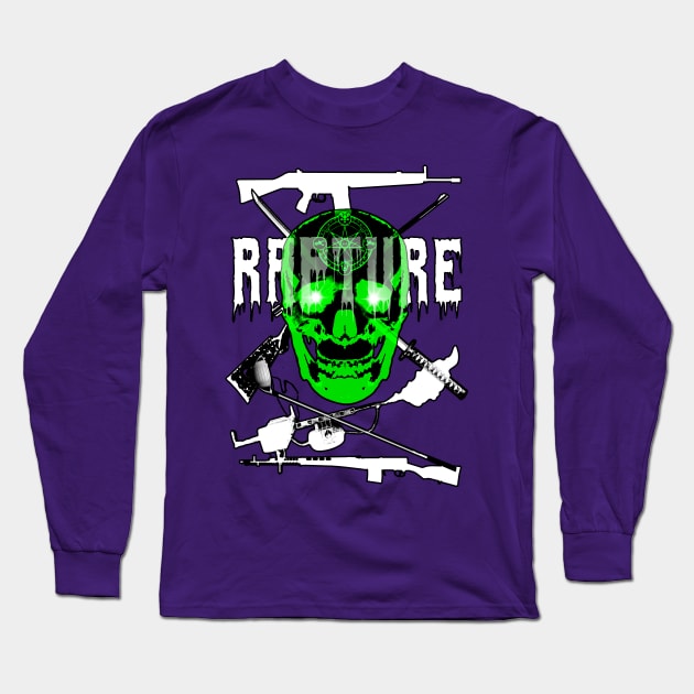 Zombie Weaponry Rapture Long Sleeve T-Shirt by PoizonBrand